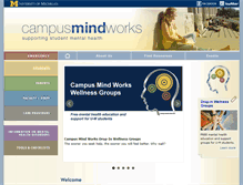 Tablet Screenshot of campusmindworks.org